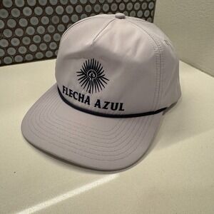Flecha Azul Hat Cap Gray Snap Back Vintage Mexico Tequila Trucker Vintage Casual